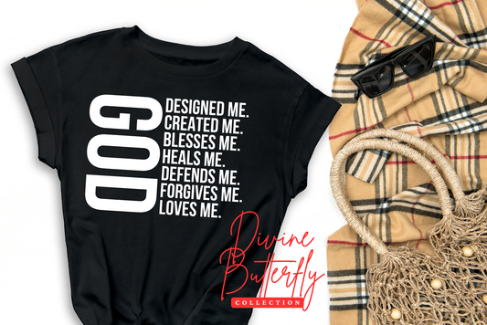 GOD DESIGNED ME_TEE